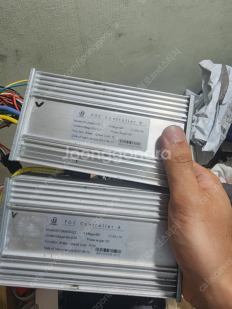 60v 컨트롤러 용량 45a 새것--0