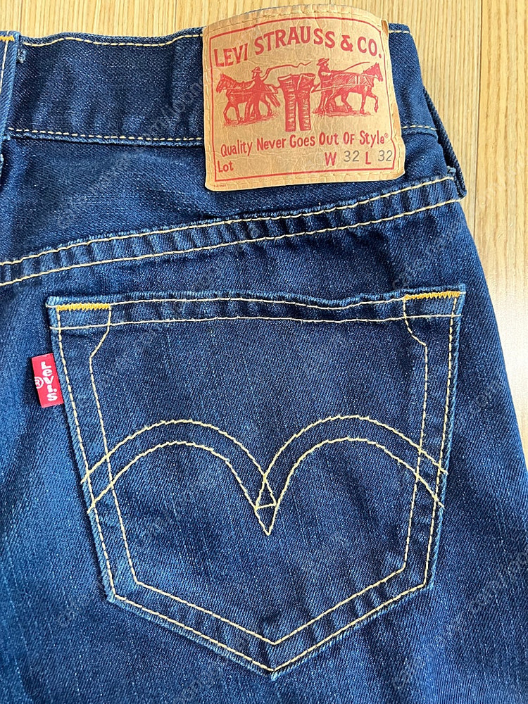 리바이스 타입원 type1 청바지 w32 L32 팝니다.--2
