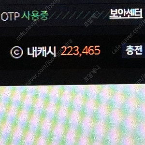 넥슨캐시 캐쉬 223,000원 선물식 판매합니다