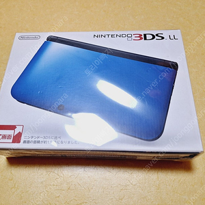 A급 닌텐도 3dsll 3dsxl 일본판 순정 블루