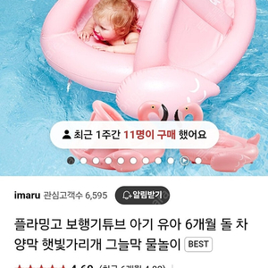 보행기튜브 플라밍고