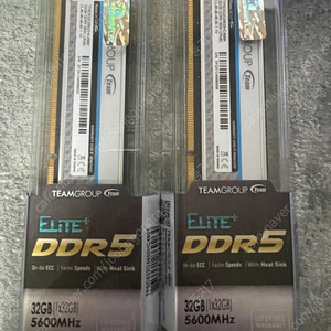 TeamGroup DDR5-5600 CL46 Elite Plus 블랙 32g*2 64g 미개봉 새제품