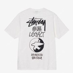 [XL] 스투시 x 아워레가시 서프맨 피그먼트 다이드 티셔츠 내츄럴 - 21FW Stussy x Our Legacy Surfman Pig. Dyed T-Shirt Natural