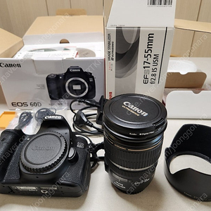 캐논 canon 60D + 17-55m 2.8 렌즈 (축복 랜즈) 일괄 판매