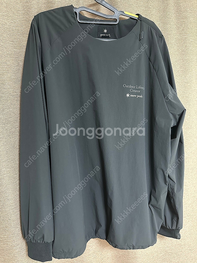 스노우피크 씬테크 맨투맨--0