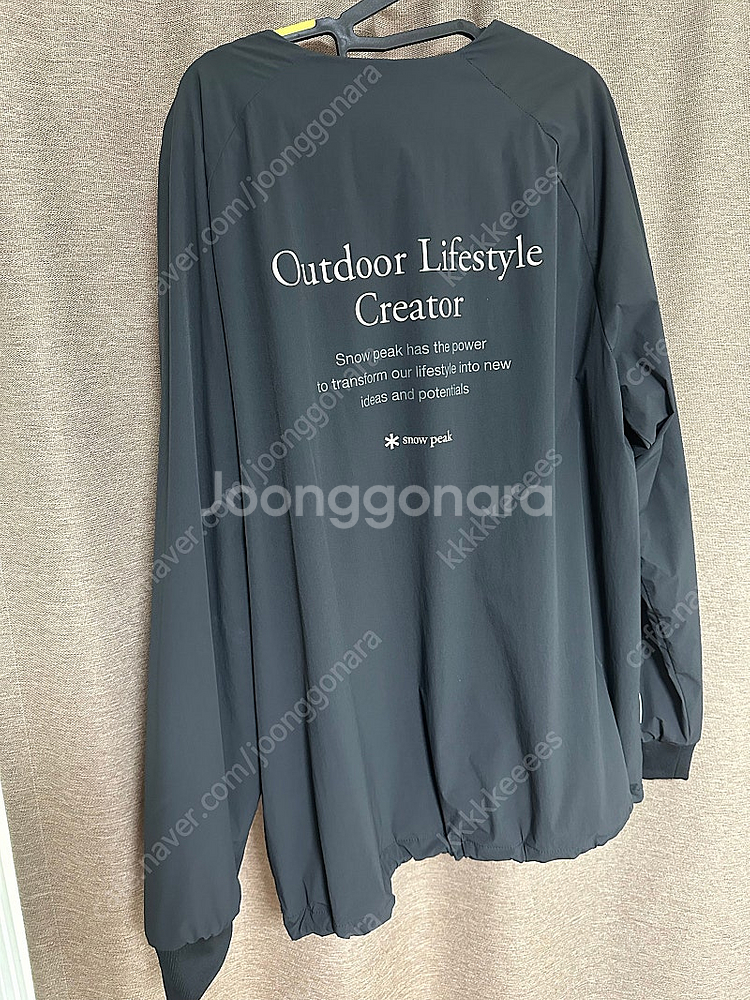 스노우피크 씬테크 맨투맨--1