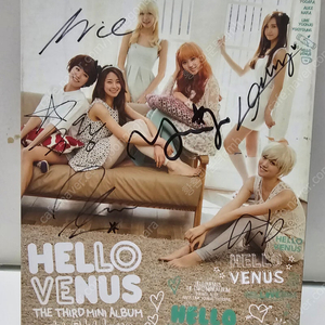 HELLO VENUS 싸인 CD