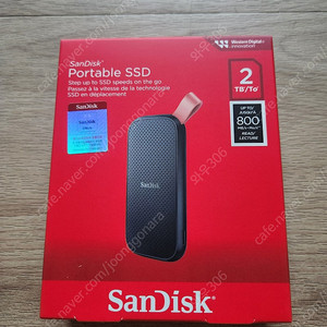 샌디스크 포터블 SSD 2T 팝니다.