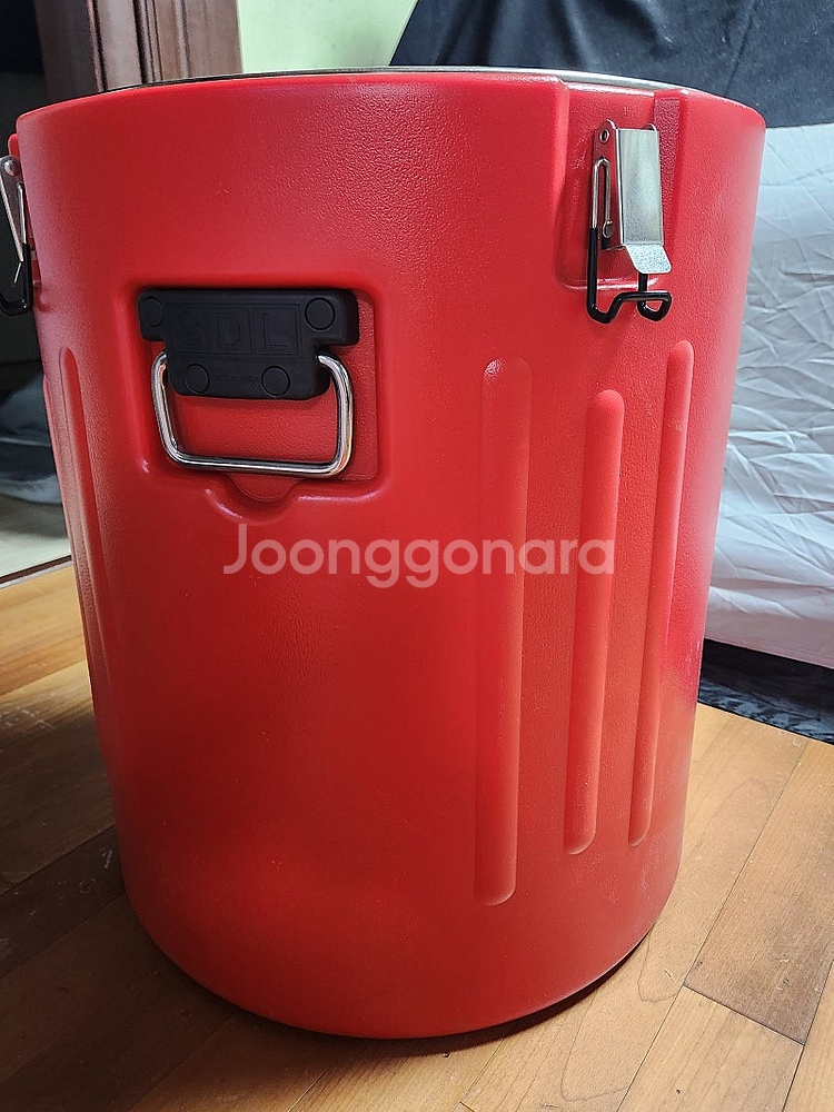 스텐 보냉물통 국통 대용량 단체급식 80리터 보온통--4
