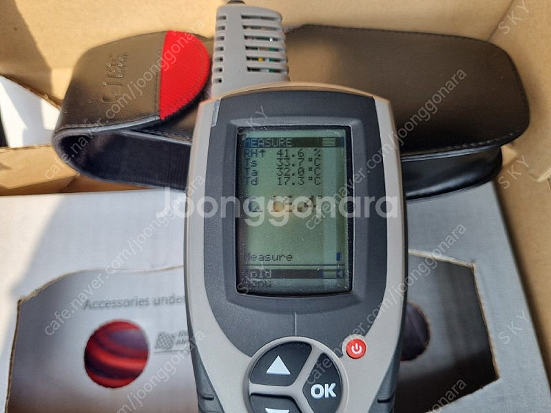 TQC DC7100 온도 습도 이슬점 측정기--5