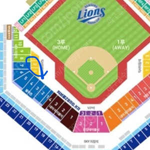 8월4일(일) 라팍3루 익사이팅 2구역, 2연석, 4연석