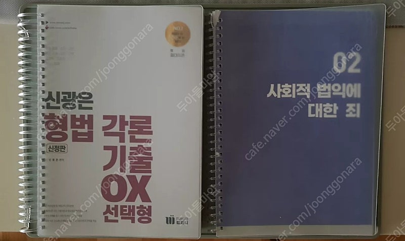 가격내림-신광은 형법각론 기출 OX 선택형