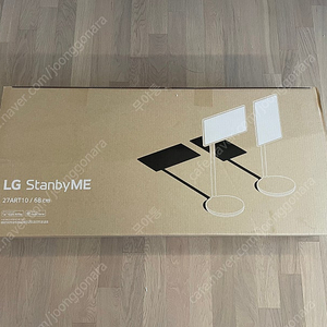 LG 스탠바이미 24년형 27ART10DSPL + 스탠바이미 스피커 XT7S 미사용 새제품