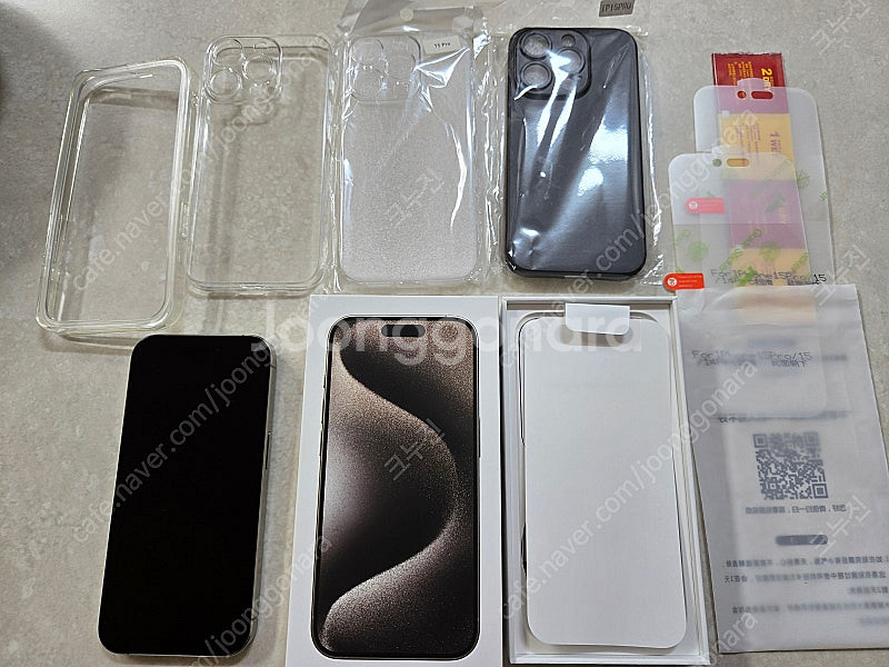 아이폰 15pro 256기가 자급제 배터리 100프로 ...--5