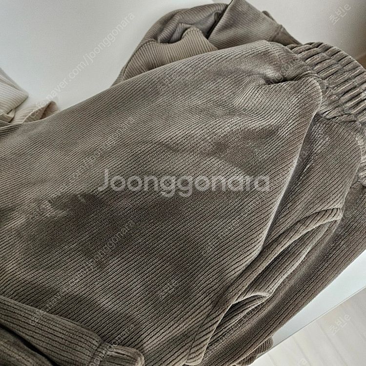 프롬바이제이 2023 코듀로이 세트 모카브라운 기본기장--3