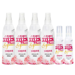 피죤 리치퍼퓸 섬유탈취제 플라워페스티벌 80ml x 2개 + 200ml x 4개