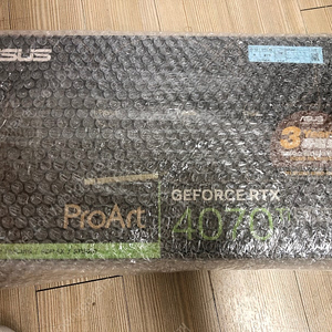 ASUS RTX 4070 Ti SUPER PorArt (미개봉)