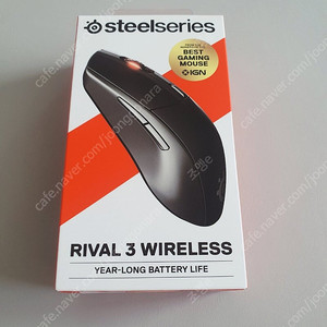 [새상품] 스틸시리즈 Rival3 Wireless RGB 게이밍 무선 마우스
