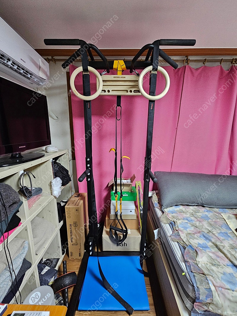 재미어트 NEW 힘콩 치닝디핑(철봉)팝니다 | 중고나라 - 안심되는 중고거래