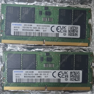 노트북용 메모리 삼성 DDR5 32G 5600 SO-DIMM 2개 64G