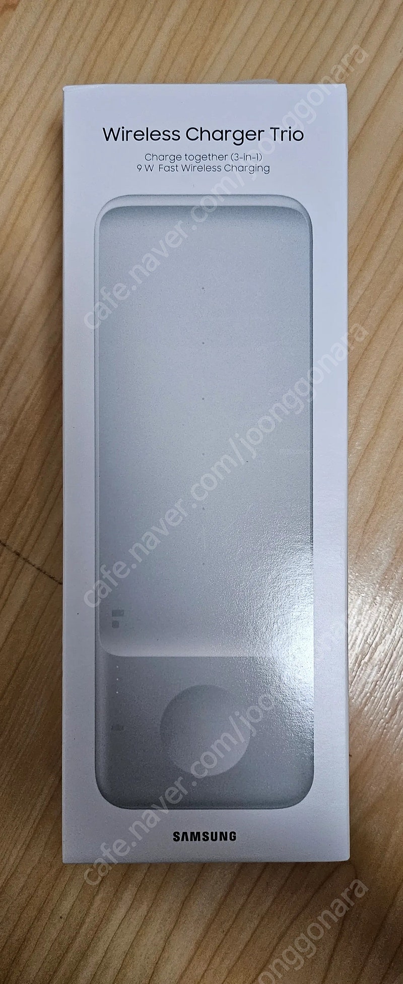 삼성 정품 무선충전 트리오 (EP-P6300) 화이트 판매합니다.​