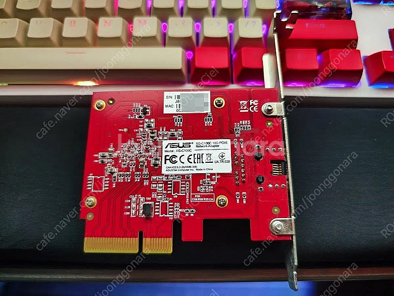 ASUS XG-C100C 10G 랜카드--1