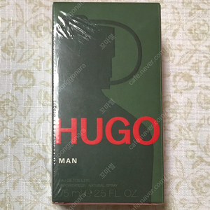 [새상품, 미개봉] HUGO 휴고 보스 맨 오 드 뚜왈렛 내추럴 스프레이 향수 무료배송