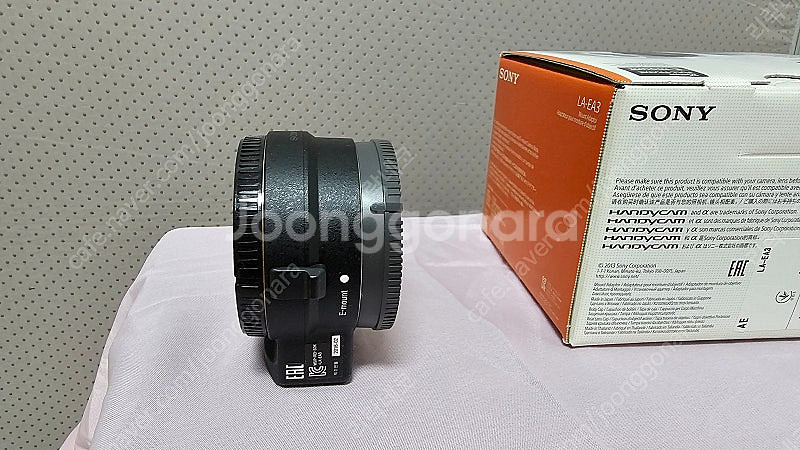 소니 SONY LA-EA3 어댑터 (송료 포함)--4