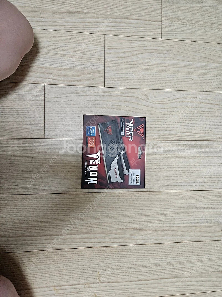 펠릿 바이퍼 베놈 ddr5 6200 16x2 32gb 새상품 국내정품 판매합니다.--2