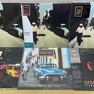 LP ; buena vista social club 부에나 비스타 소셜 클럽 엘피 음반 5장 쿠바 재즈 뮤직 afro-cuban jazz