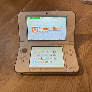 닌텐도3DS XL 화이트, 포켓몬뱅크/썬문특별체험판 내장