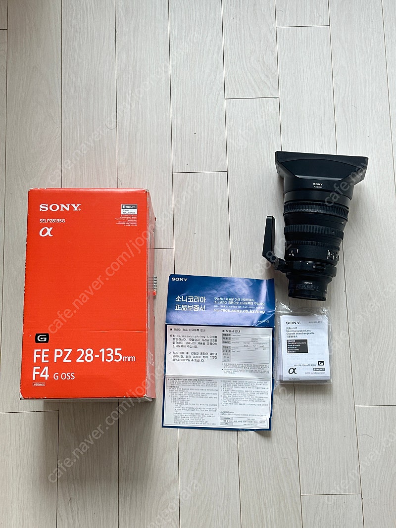 소니 SONY FE 28-135 F4 G OSS 팝니다.