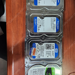 HDD WD 1TB 3개 씨게이트 1TB 개당 싸게 팝니다.