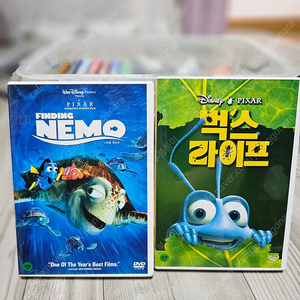 디즈니,픽사 dvd 5개, 월레스와 그로밋