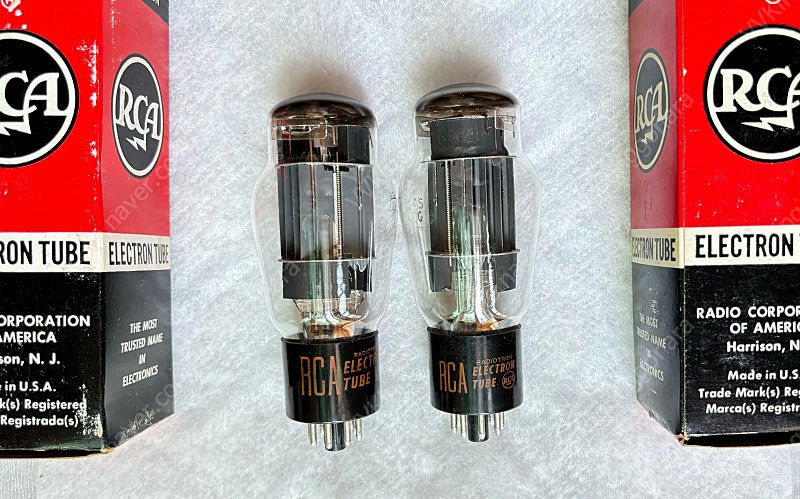 RCA 6AS7g/6080 3-Mica NOS NIB 메치페어 판매