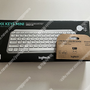 로지텍 mx keys mini 화이트 + 로지볼트 국내 정품 미개봉