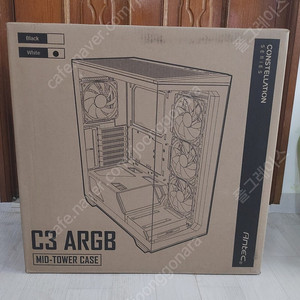 [대구] 안텍(Antec) C3 ARGB 화이트 컴퓨터 케이스 팔아요.