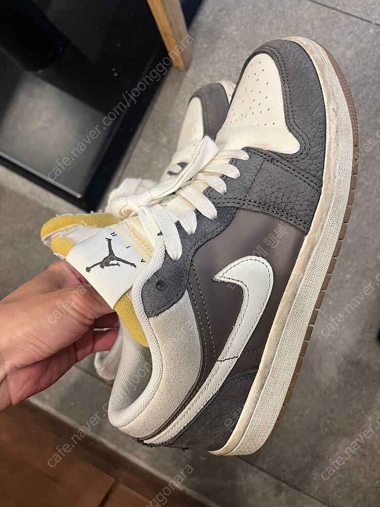 나이키 한정판 조던로우 까치 240--4