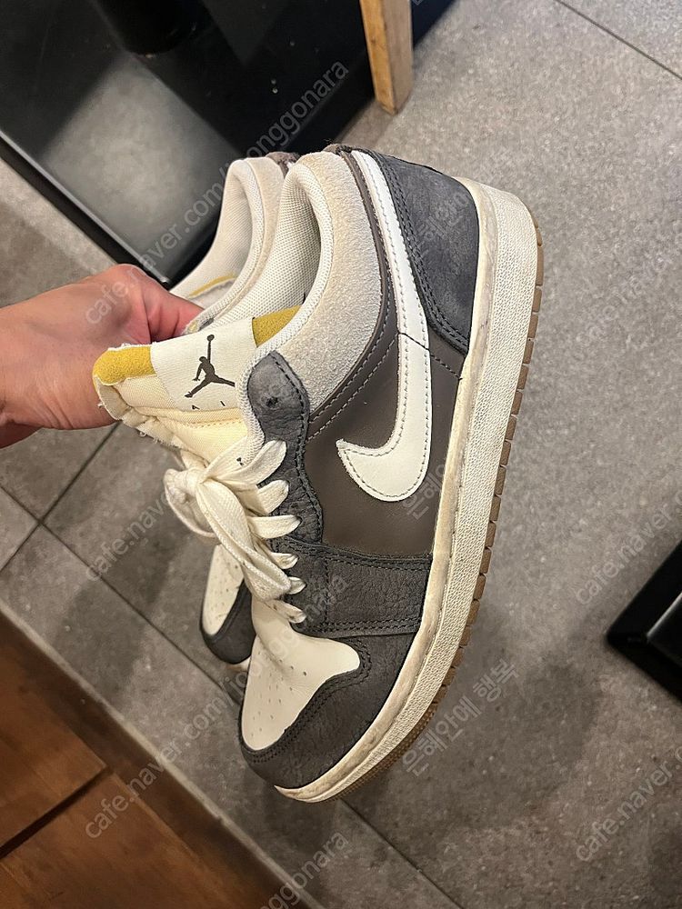 나이키 한정판 조던로우 까치 240--5