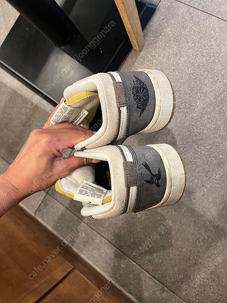 나이키 한정판 조던로우 까치 240--6