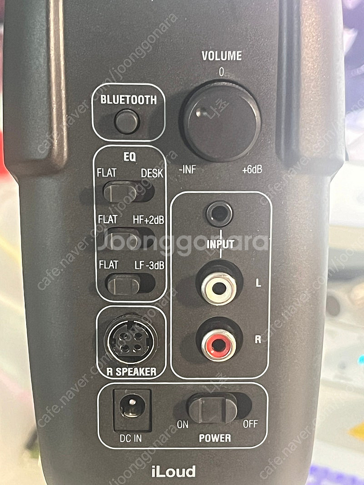 iloud mm 모니터 스피커 블랙 (스탠드 포함)--1