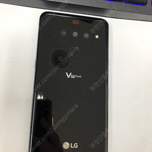 191196 LG V50 5G 블랙 128GB 무잔상급 +액정부분파손폰+기능모두정상 8만 부천 가성비게임폰