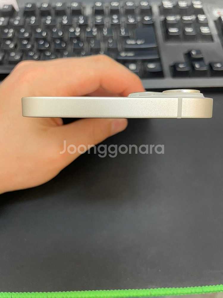 아이폰14플러스 화이트 128GB 상태좋은 중고61만팝...--3