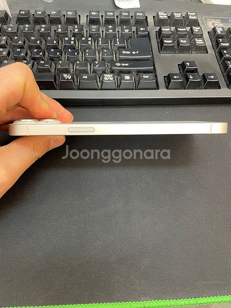 아이폰14플러스 화이트 128GB 상태좋은 중고61만팝...--4