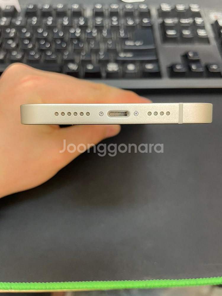 아이폰14플러스 화이트 128GB 상태좋은 중고61만팝...--5