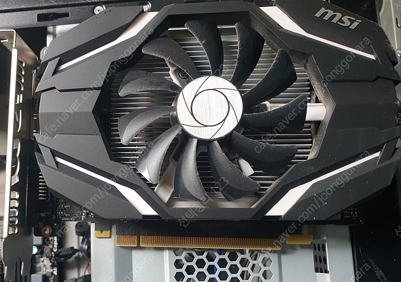 Msi gtx 1050 2g 원팬 그래픽 카드 팝니다