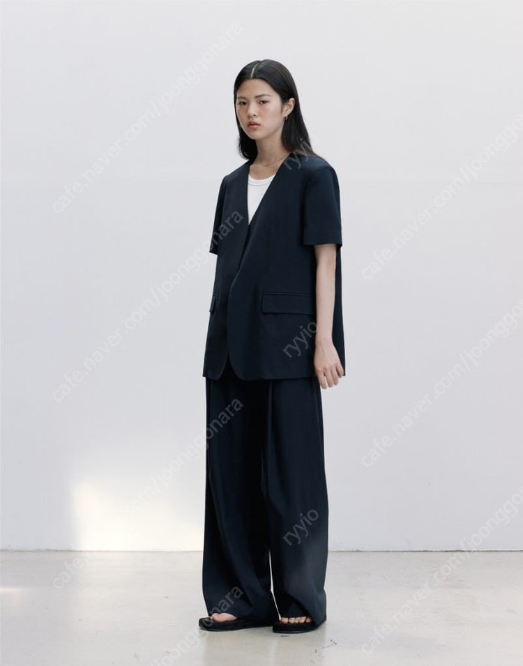 GED(게드) SUMMER V-NECK JACKET-NAVY--1