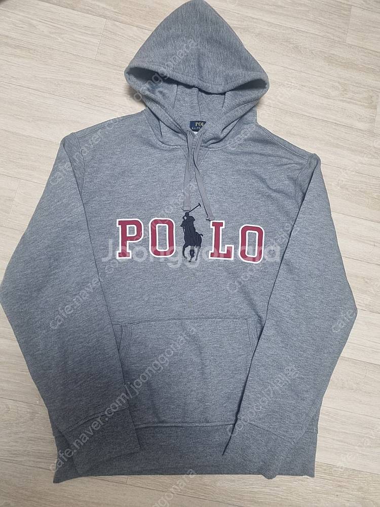 POLO 폴로 랄프로렌 그레이 기모후드 L사이즈 팝니다--0