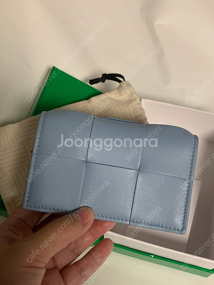 보테가베네타 카드지갑 (똑딱이) 새상품--2