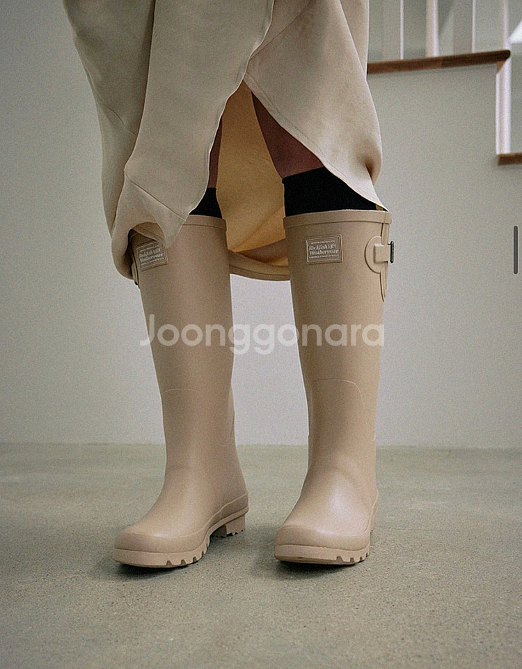 [새상품] 락피쉬 레인부츠 롱 245-250 (UK6)--1